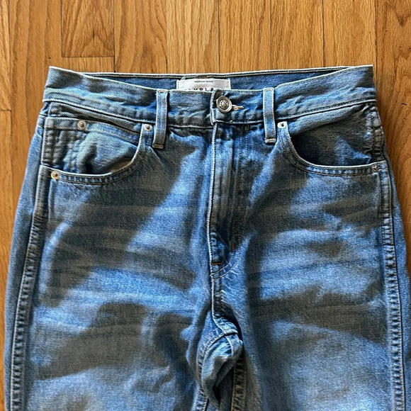 SLVRLAKE 26 denim jeans 13 1/5” waist 11” rise 29” inseam great pre owned cond - Picture 2 of 7